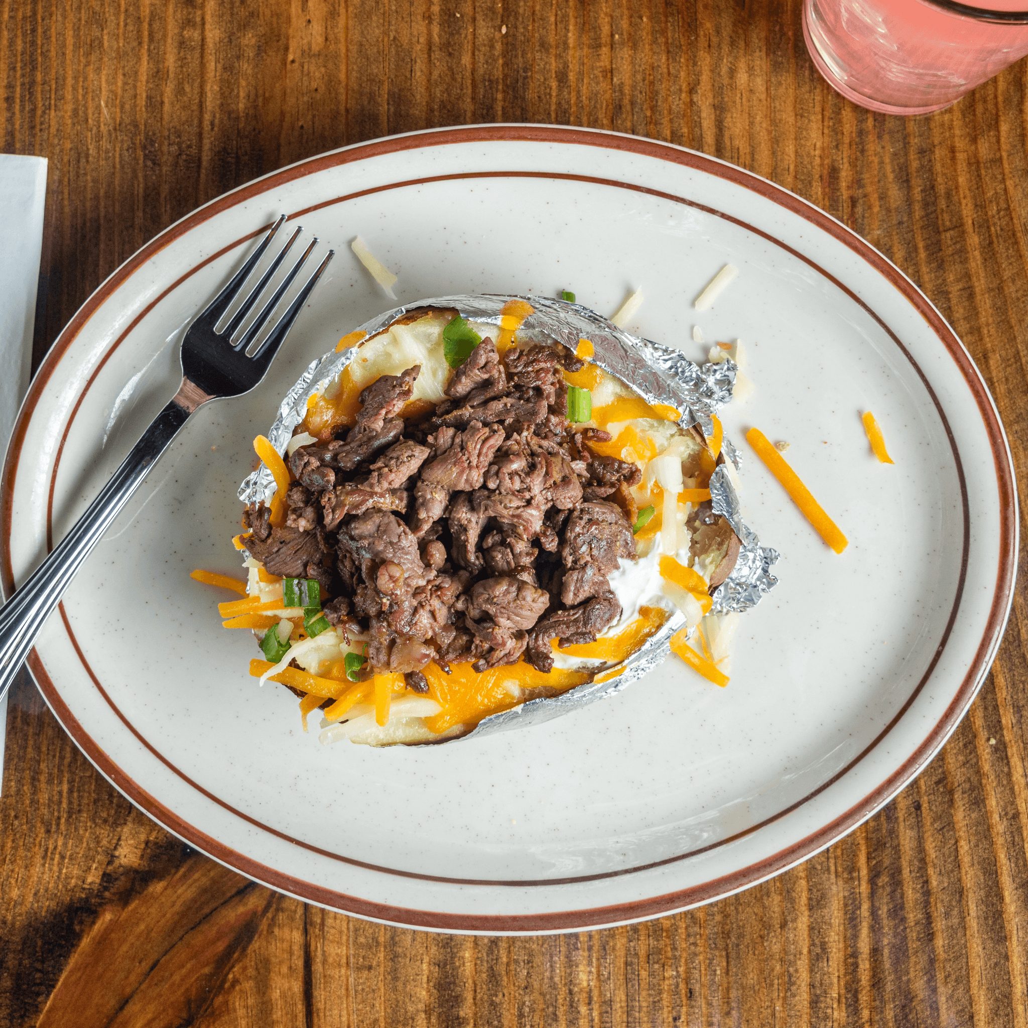 Loaded Baked Potato.