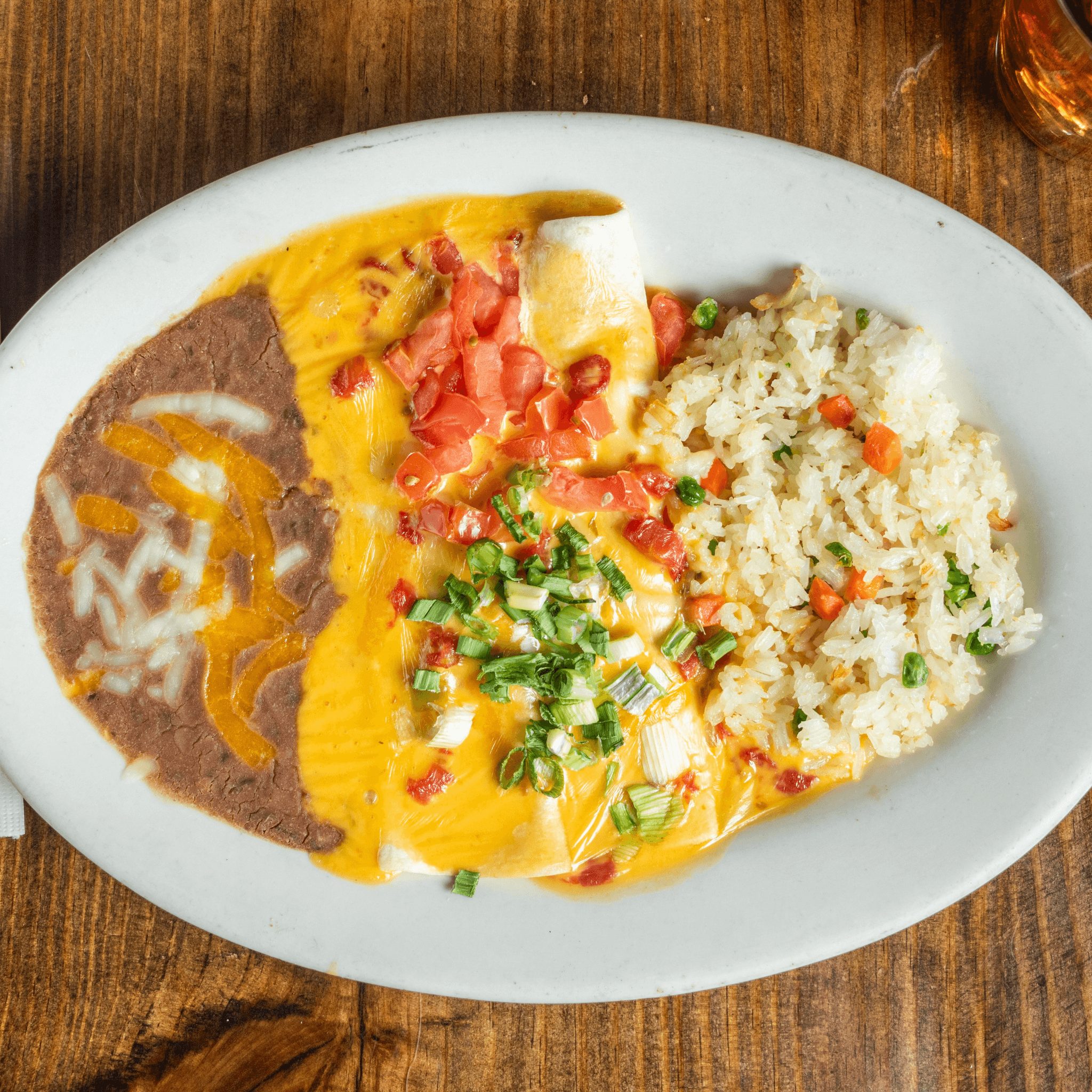 Cheese Enchiladas.