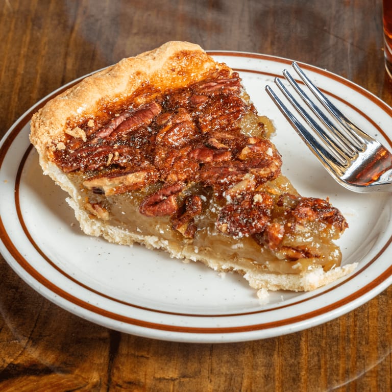 Indulge in our pecan pie