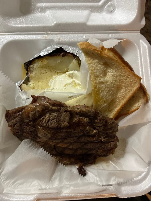 10oz Angus Ribeye.