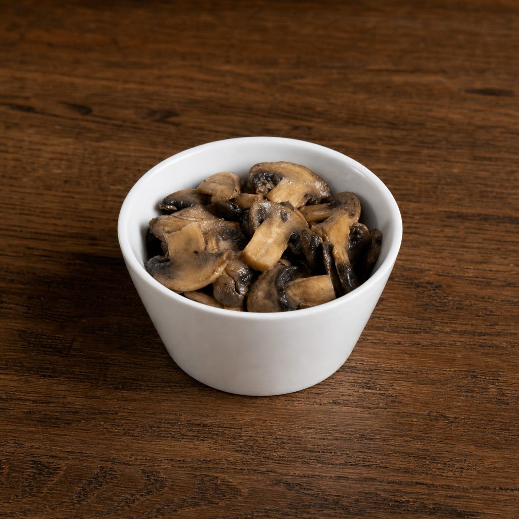 Sauteed Mushrooms.