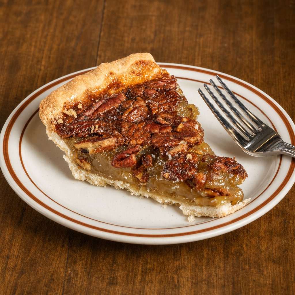 Our Southern Pecan Pie.