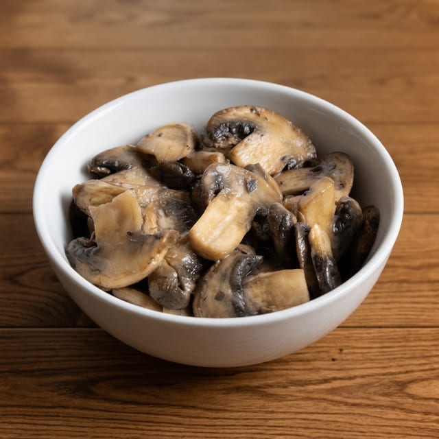 Sauteed Mushrooms.