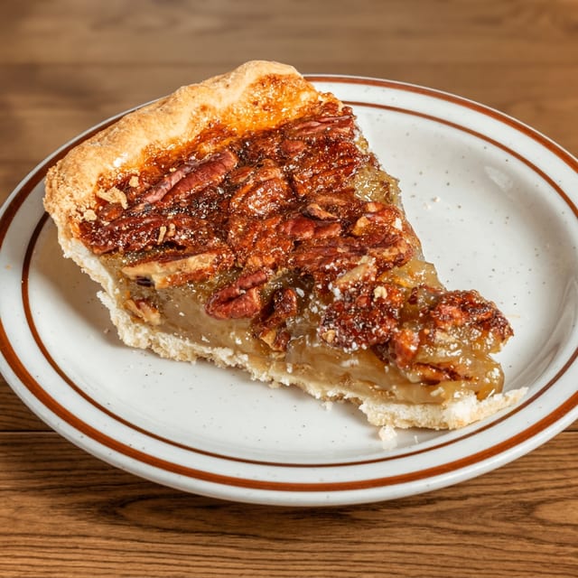 Our Southern Pecan Pie.