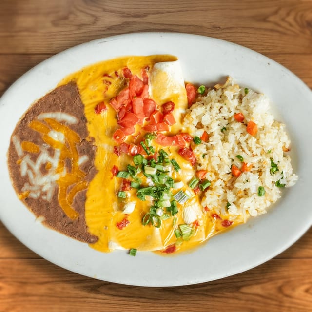Cheese Enchiladas.