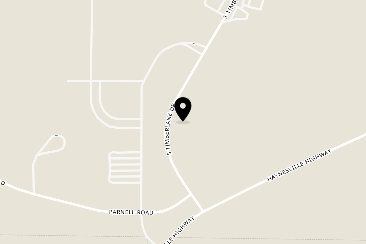 Map showing the location of Good Times Grill on 707 S Timberlane Dr in El Dorado
